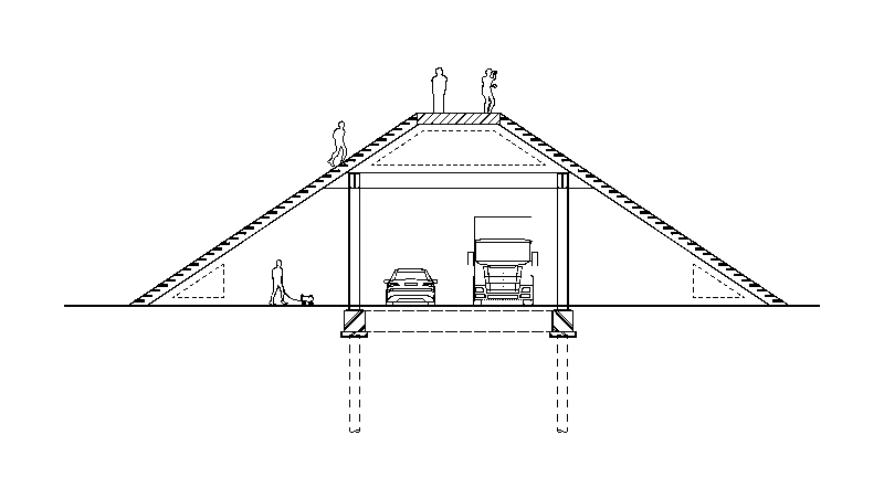 防潮堤型