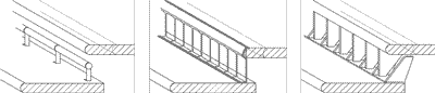 階段状―透かし階段後付けユニット